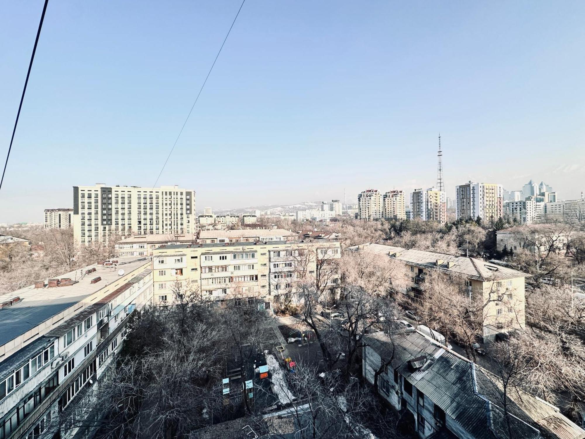 3 Ком Квартира На Абая Сейфуллина Alma-Ata Buitenkant foto